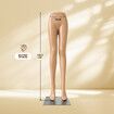 Female Mannequin Legs Half Body Model Shop Dress Form Torso Manikin Dummy Dressmaking Clothing Skirt Display Stand Detachable Skin Tone