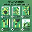 Joycons for Switch Nintendo,Replacement for Nintendo Switch Controllers joycon,L/R joycon for Switch joycons with Dual Vibration/Montion Control/Wake-up Function (Zelde Tears of The Kingdom Green)