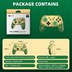 Switch Controller,Wireless Switch Pro Controllers for SWITCH/OLED/LITE,Switch Remote Gamepad with NFC,Turbo,Vibration,Wake Up and Motion Control Function (Zelde Tears of The Kingdom Green)