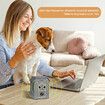 Dog Anti Barking Device Stopper Clicker Ultrasonic Stop Bark Repeller Deterrent Control Silencer 15m Range 4 Levels Waterproof Birdhouse Shape