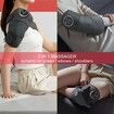 Massager Heated Knee Brace for Knee Pain Relief, 3 Adjustable Heat and Intensities with Rechargeable Heating Pad