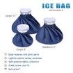 Ice Cold Pack Reusable Ice Bags Hot Water Bag,Hot & Cold Therapy with Elastic Breathable Support Wrap,4 Pack