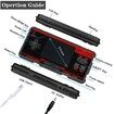 Handheld Game Console Emulator Console HD AV Output HD Screen 5000 Classic Games Portable Video Game(Black)