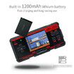 Handheld Game Console Emulator Console HD AV Output HD Screen 5000 Classic Games Portable Video Game(Black)