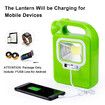 Solar Lantern 3 in 1 USB Rechargeable Brightest COB LED for Camping, Device Charging, Waterproof Emergency Flashlight LED Light