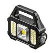 Solar COB LED Camping Lantern Portable 3 in 1 USB Rechargeable Brightest Lamp for Camping Hiking Picnic