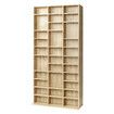 DVD CD Shelf Media Storage Cabinet Bookshelf Display Movie Music Video Game Rack Tower Stand Collection Organsier Cupboard Unit Oak