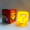 USB Charging LED Question Mark Night Light Super Mario Bros Games Children Night Light Bedroom Table Lamp Kids Birthday Gifts