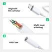 Lightning to 3.5 mm Headphone Jack Adapter,[Apple MFi Certified] 3 Pack iPhone 3.5mm Headphones/Earphones Jack Aux Audio Dongle Adapter Compatible for iPhone 14 13 12 11 XS XR X 8 7,Support All iOS (3Pack)