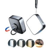 Camping Flashlight 3 Color Temperature LED Lantern with Power Bank with Magnetic Hook for Outdoor-Grey