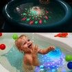 Colorful Floating Lamp Fountain Underwater Light Swimming Pool Waterproof Tub Fish Projector Lamp Bath Light Fish Tank Kids Gift