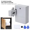 125KHz Smart Cabinet Lock, Electronic RFID Card Opening for Wardrobe Sauna Libraries (No Drill)