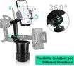 2 in 1 Car Phone Cup Holder Mount Multifunctional Cup Holder Expander with Cell Phone Automobile Cradle Stand