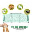 Cat Tunnel Enclosure Bird Cage Net Pet Netting Rabbit Parrot Bunny Chicken Indoor Outdoor Fence Poultry Mesh Kitten Fencing Portable