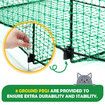 Cat Tunnel Enclosure Bird Cage Net Pet Netting Rabbit Parrot Bunny Chicken Indoor Outdoor Fence Poultry Mesh Kitten Fencing Portable