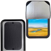 RV Door Window Shade Cover,Sun Blackout Fabric for Camper Privacy Entrance (1pcs,16 x 25 inch)