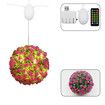 USB Rotating Rose Flower Ball Light with Remote Control and Rotation Function, for Weddings, Holiday Parties, Home Decorations, Balconies, Courtyards