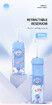 Kid Oral Irrigator Portable Cordless Dental Flosser Teeth Cleaning Oral Care Dental Water Jet Rechargeable Water Flosser?blue?