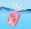 Kids Electric Toothbrush, U Shaped Kids Sonic Automatic 6 Sonic Clean Modes IPX7 Waterproof Mermaid Design Rechargeable Smart Timer for Children 2-7