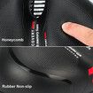 Bike Seat Cushion, Most Comfortable Bicycle Seat Memory Foam Bicycle Saddle Waterproof -Wide Bike Seat Replacement