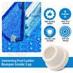 Outside Pool Ladder Bumpers for Inground Pool, Fit 1.9 INCH Standard Swimming Pool Ladder Tubing 2Pack