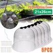26 X 21 cm Plant Covers Winter Dome Plant Cloth Covers Freeze Protection