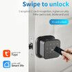 Tuya WIFI Smart Biometric Fingerprint Lock Electronic Door Lock Smart Life APP Remote Unlock Keyless USB Emergency Charge