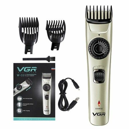 Adjustable Beard Trimmer for Men, Showerproof Hair Mustache Trimmer