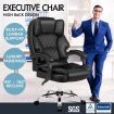 ALFORDSON Office Chair Gaming Executive Computer Racer PU Leather Seat Recliner
