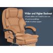 ALFORDSON Office Chair Gaming Executive Computer Racer PU Leather Seat Recliner Brown