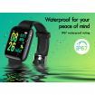 BLACK LORD Bluetooth Smart Bracelet Heart Rate Monitor Smart Watch Pedometer