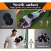 BLACK LORD 20kg Dumbbell Set 4in1 Adjustable Barbell Weight Home Gym Fitness