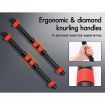 BLACK LORD 20kg Dumbbell Set 4in1 Adjustable Barbell Weight Home Gym Fitness
