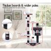 Beastie Cat Tree Scratching Post Scratcher Tower Condo House Furniture Wood 112