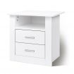 ALFORDSON Bedside Table Nightstand Storage Cabinet Side Table Classic White