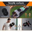 BLACK LORD 40kg Dumbbell Set 4in1 Adjustable Barbell Weight Home Gym Fitness