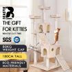 Beastie Cat Tree Scratching Post Scratcher Tower Condo House Furniture Wood 180