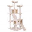 Beastie Cat Tree Scratching Post Scratcher Tower Condo House Furniture Wood 180