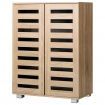 ALFORDSON Shoe Cabinet Organiser Storage Rack Drawer Shelf 21 Pairs Wood