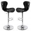 ALFORDSON Bar Stools Ralph Kitchen Swivel Chair Gas Lift Leather x2