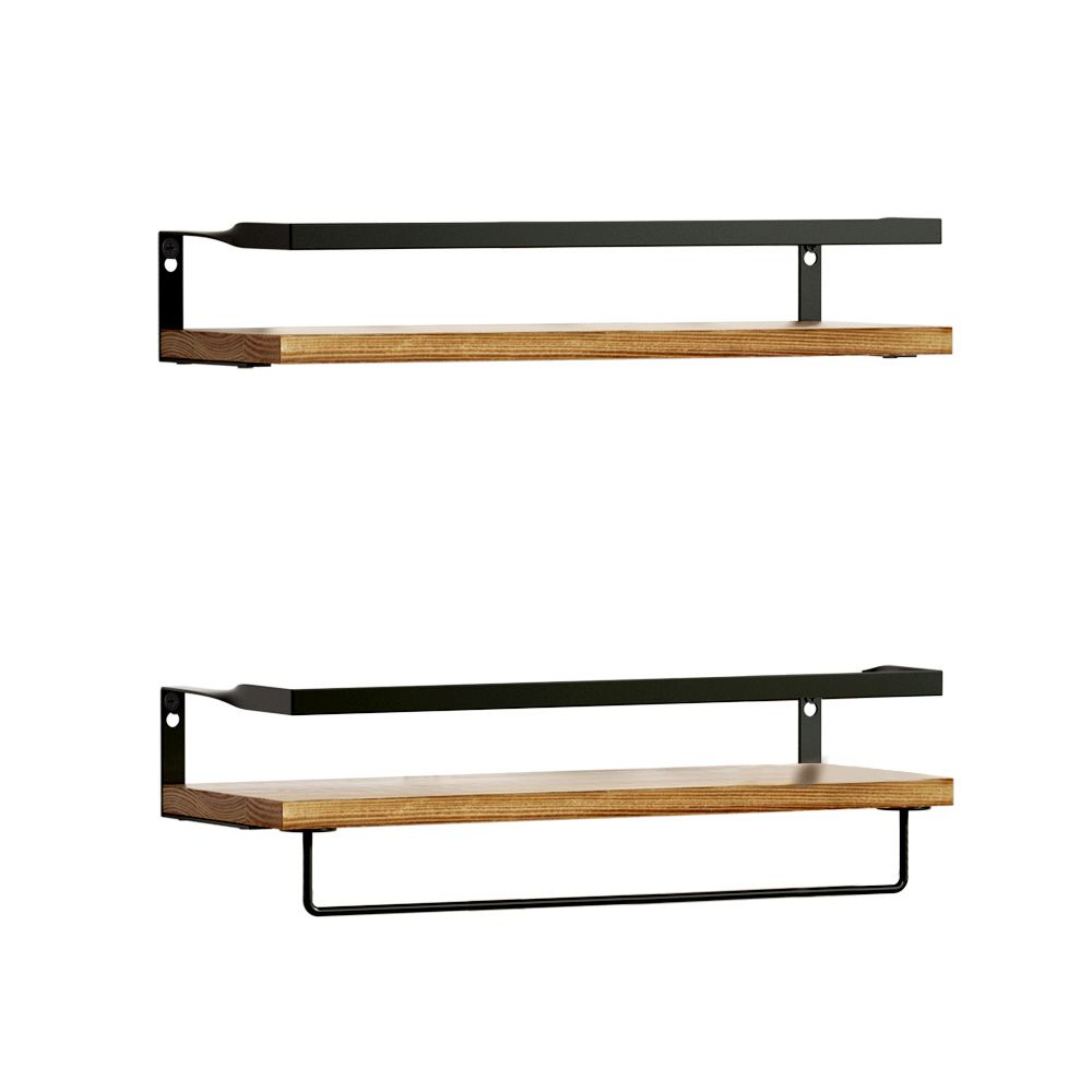 Artiss Floating Wall Shelf Set of 2