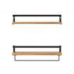 Artiss Floating Wall Shelf Set of 2