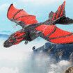 2023 Remote Control Aircraft Dinosaur Fire Dragon Pterosaur With Fixed Wing RC Gliding Animal Model EPP Foam Boy Toy Gift Dual Battery