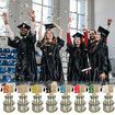 2023 Graduation Gift Moneys Holder Creatives Congrats Grad Holder Figurines Graduation Tiered Cake Miniatures Color White