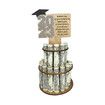 2023 Graduation Gift Moneys Holder Creatives Congrats Grad Holder Figurines Graduation Tiered Cake Miniatures Color Grey