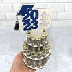 2023 Graduation Gift Moneys Holder Creatives Congrats Grad Holder Figurines Graduation Tiered Cake Miniatures Color Grey