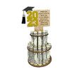 2023 Graduation Gift Moneys Holder Creatives Congrats Grad Holder Figurines Graduation Tiered Cake Miniatures Color Gold