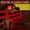 Solar Sensor Alarm Light Alarm Animal Repellent Anti-wild Boar Drive Professional Alarmanti-theft Flashing Waterproof Alarm Sire