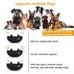 2 in 1 Pet Dog Electric Fence System Rechargeable Waterproof Receiver Adjustable Dog Training Collar Electric Fence Containment System For Two Dog