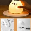 7-Color Dimmable Night Light, Bedside Lamp, Night Light for Baby Shower, USB Rechargeable